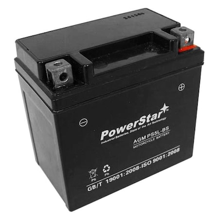 Powerstar PowerStar ps5l-bs-gs11 YTX5L-BS Battery ps5l-bs-gs11